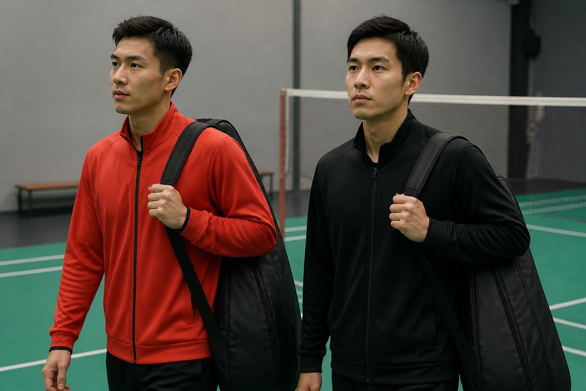Training and travel — custom badminton teamwear by Divley