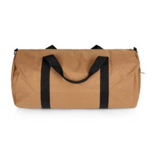 contrast-duffel-bag-camel-black-one-size