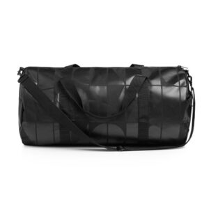 area-pattern-duffel-bag-black-one-size