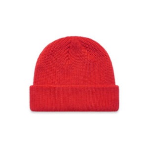 cable-beanie-red-one-size
